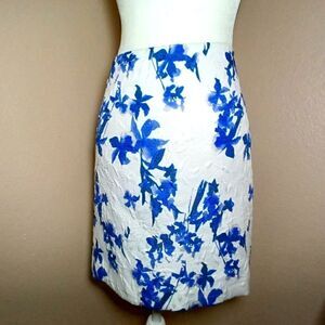 W by Worth floral pencil skirt Size 4